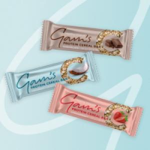 GAM'S CEREÁLNÍ PROTEINOVÉ TYČINKY