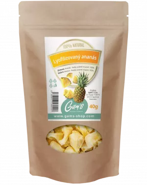 Gam´s lyofilizovaný ananás 40g