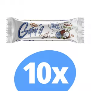 Gam's Low carb - Proteínová tyčinka s kokosom a vlákninou z čakanky - 30g/10pack