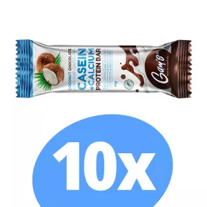 Gam´s kaseinová tyčinka s vápníkem - kokos + čokoláda 40g (10ks)