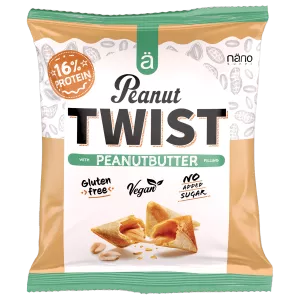 Näno pytlík TWIST plněný arašídovým máslem 30g