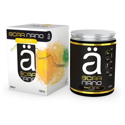 Näno Amino Acid BCAA príchuť broskyňovo ľadový čaj 420g