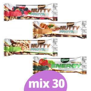 Gam´s NUTTY a ENERGY 40g - 4 příchutě mix karton 30ks