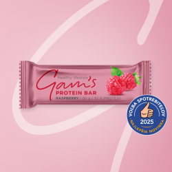 GAM’S PROTEIN TYČINKA RASPBERRY 50g