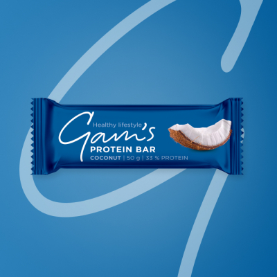 GAM’S PROTEIN TYČINKA COCONUT 50g
