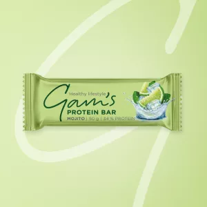 GAM’S PROTEIN TYČINKA MOJITO 50g