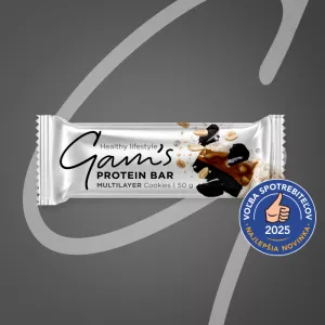 GAM’S MULTILAYER PROTEIN TYČINKA COOKIES 50g