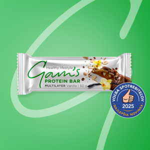 GAM’S MULTILAYER PROTEIN TYČINKA VANILLA 50g