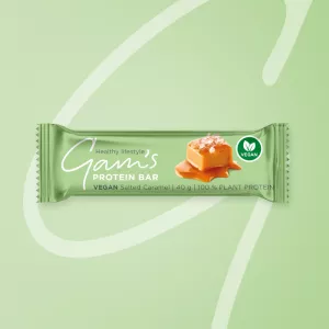 GAM’S VEGAN PROTEIN TYČINKA  SALTED CARAMEL 40g