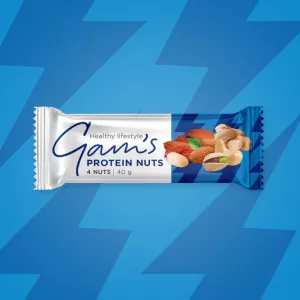 GAM’S NUTS PROTEIN TYČINKA 4 NUTS 40g