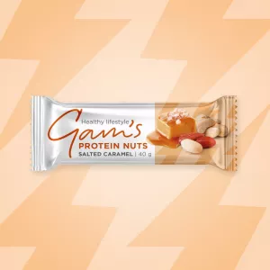 GAM’S NUTS PROTEIN TYČINKA SALTED CARAMEL40g