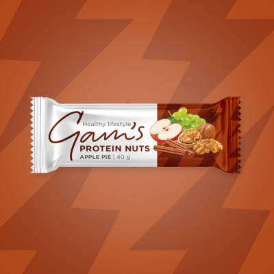 GAM’S NUTS PROTEIN TYČINKA APPLE PIE 40g