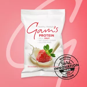 GAM’S PROTEIN FRUIT STRAWBERRIES 70g