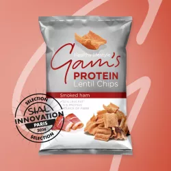 GAM’S PROTEIN CHIPS SMOKED HAM 65g