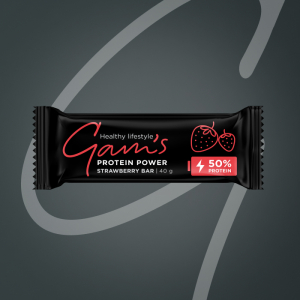 GAM’S PROTEIN POWER TYČINKA STRAWBERRY 40g