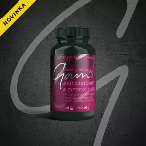 GAM’S  ANTIOXIDANT & DETOX CAPS  90 ks