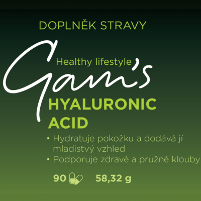 GAM’S HYALURONIC ACID 90 denných dávek