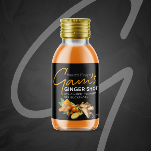 Gam's Ginger Shot Kurkuma a Rakytník  60 ml