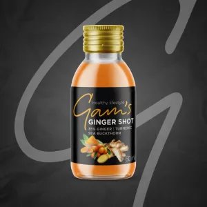 Gam's Ginger Shot Kurkuma a Rakytník 60 ml
