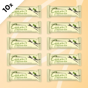 GAM’S PROTEIN TYČINKA VANILLA 50g 10 ks