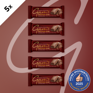 GAM’S PROTEIN TYČINKA CHOCOLATE 50g 5 ks