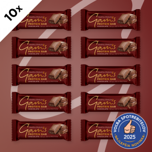 GAM’S PROTEIN TYČINKA CHOCOLATE 50g 10 ks