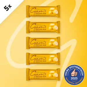GAM’S PROTEIN TYČINKA BANANA 50g 5 ks