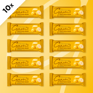 GAM’S PROTEIN TYČINKA BANANA 50g 10 ks