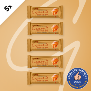 GAM’S PROTEIN TYČINKA SALTED CARAMEL50g 5 ks