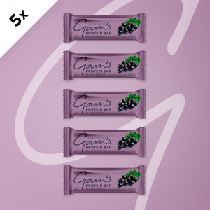 GAM’S PROTEIN TYČINKA BLACKCURRANT 50g 5 ks