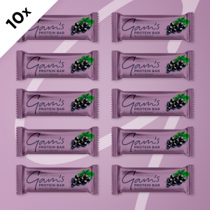 GAM’S PROTEIN TYČINKA BLACKCURRANT 50g 10 ks