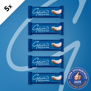 GAM’S PROTEIN TYČINKA COCONUT 50g 5 ks