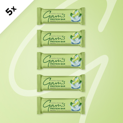 GAM’S PROTEIN TYČINKA MOJITO 50g 5 ks