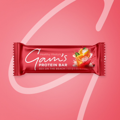 GAM’S PROTEIN TYČINKA SEX ON THE BEACH 50g 5 ks