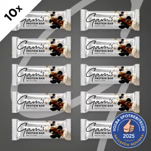 GAM’S MULTILAYER PROTEIN TYČINKA COOKIES 50g 10 ks
