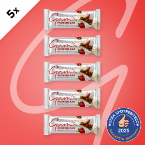 GAM’S MULTILAYER PROTEIN TYČINKA STRAWBERRY 50g 5 ks