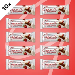 GAM’S MULTILAYER PROTEIN TYČINKA STRAWBERRY 50g 10 ks