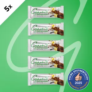 GAM’S MULTILAYER PROTEIN TYČINKA VANILLA 50g 5 ks