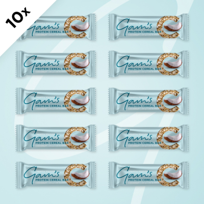 GAM’S PROTEIN CEREAL TYČINKA COCONUT 29g 10 ks