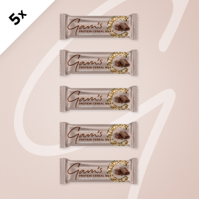 GAM’S PROTEIN CEREAL TYČINKA CHOCOLATE 29g 5 ks