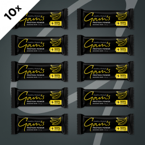 GAM’S PROTEIN POWER TYČINKA BANANA 40g 10 ks