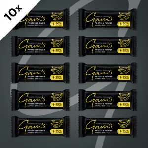 GAM’S PROTEIN POWER TYČINKA BANANA 40g 10 ks