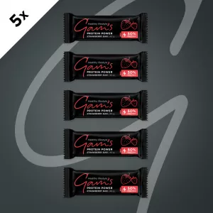 GAM’S PROTEIN POWER TYČINKA STRAWBERRY 40g 5 ks