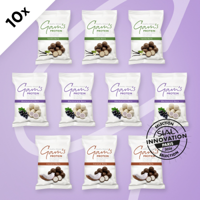 GAM’S PROTEIN BONS 70g mix 10 ks