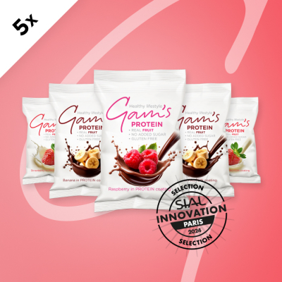GAM’S PROTEIN FRUIT 70g mix 5 ks