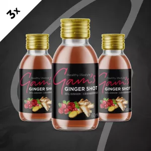 Gam's Ginger Shot Brusnica 60 ml 3 ks