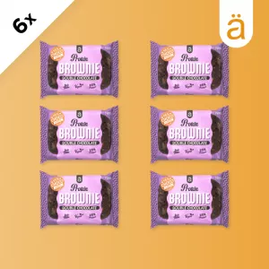 Näno Proteinové čokoládové brownies s čokoládovými lupínky 60 g - 6 ks