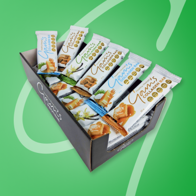 GAM’S KOLAGÉNOVÉ TYČINKY 50 g – MULTIPACK 24 ks
