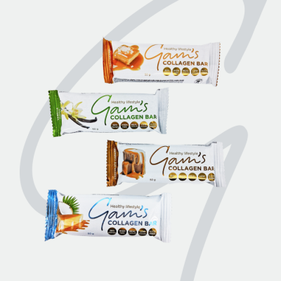GAM’S KOLAGÉNOVÉ TYČINKY 50 g – MULTIPACK 24 ks