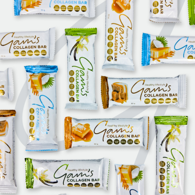 GAM’S KOLAGÉNOVÉ TYČINKY 50 g – MULTIPACK 24 ks